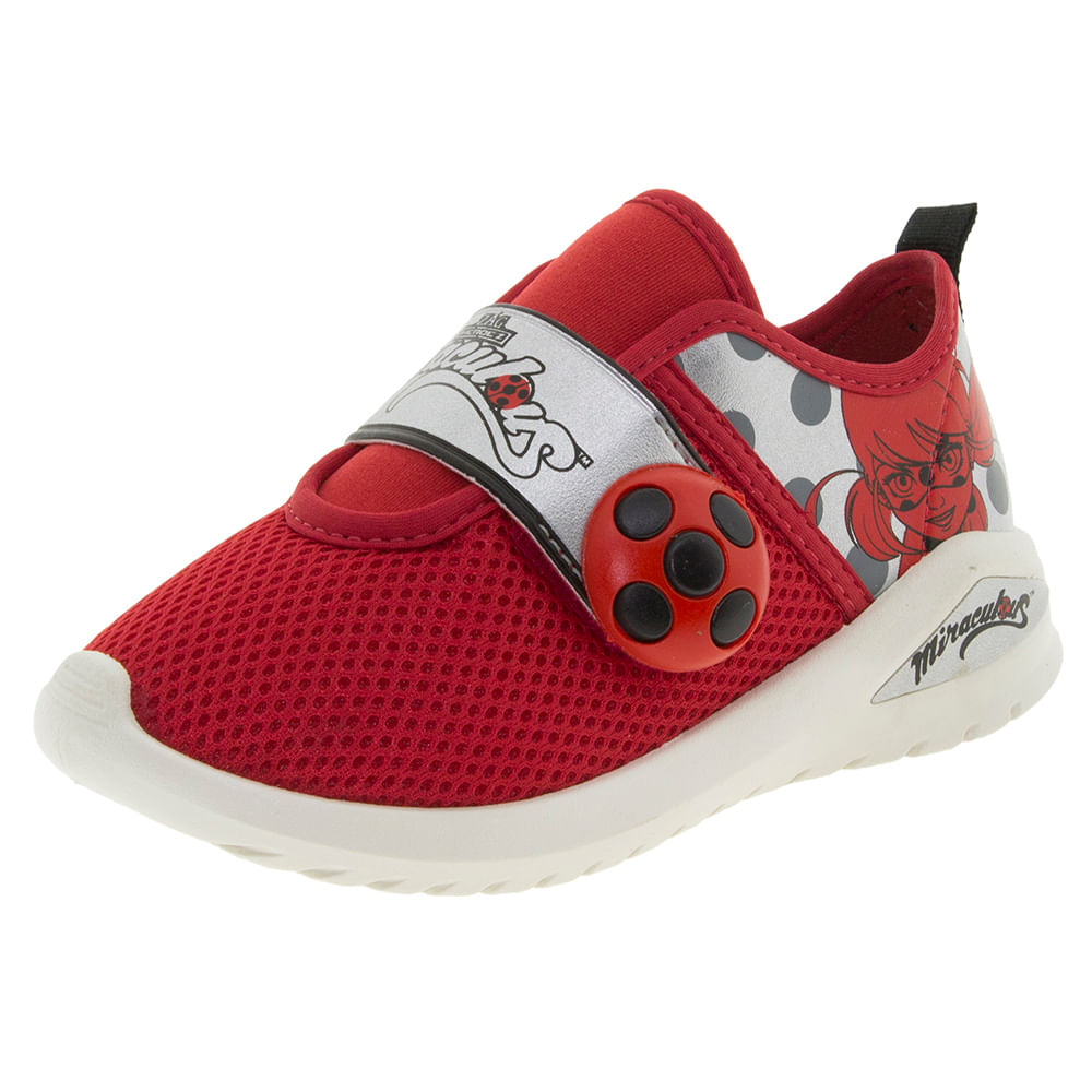 tenis infantil feminino ladybug