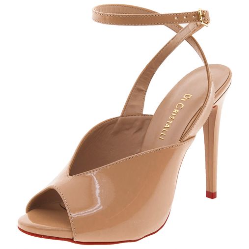 peep toe di cristalli