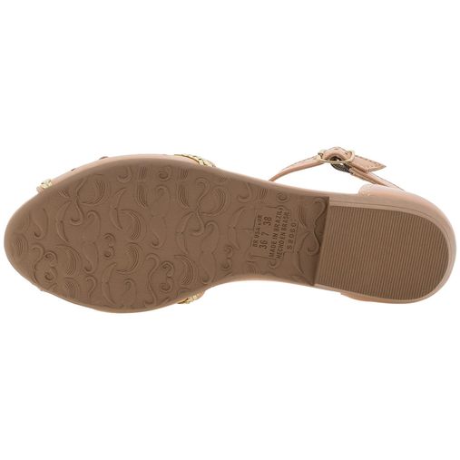 Sandália Feminina Rasteira Caramelo Dakota - Z3642 - Clovis Atacado