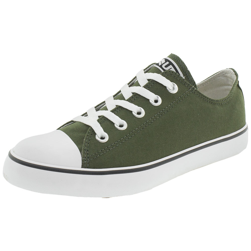 tenis verde musgo masculino