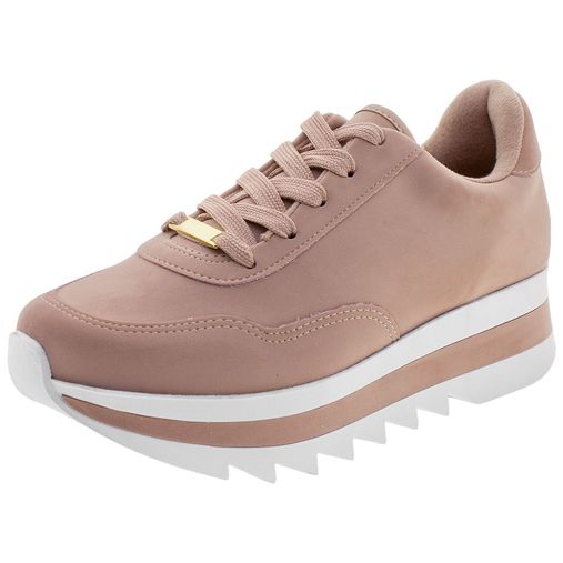 tenis feminino flatform rosa