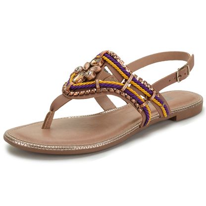 Sandalia-Feminina-Rasteira-Dakota-Z5221-0645221-01 Sandalia-Feminina-Rasteira-Dakota-Z5221-0645221-01