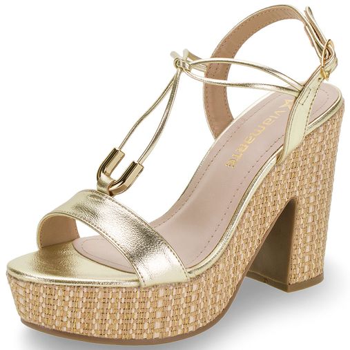 sandalia dourada via marte