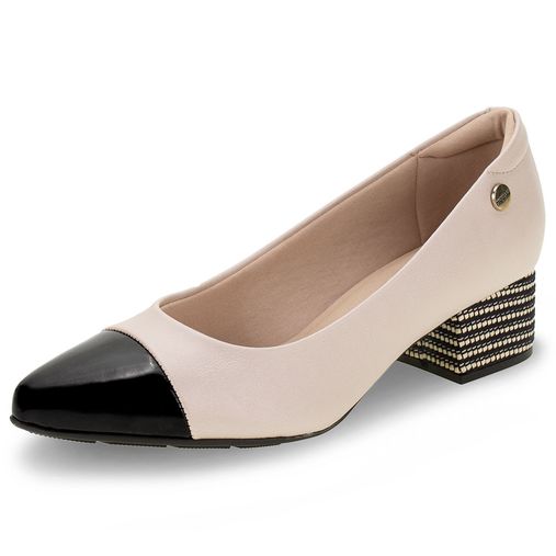 Calçados femininos pretos, scarpin da loja Clovis.com.br 