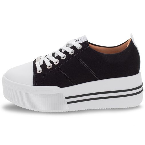 tênis feminino flatform satinato