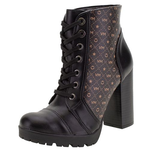 Bota Cano Alto Louis Vuitton 2 formas de usar 2 em 1 Salto pequeno