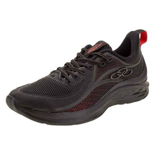 Tênis Masculino Garra Preto/vermelho Olympikus - 850 Atacado - Clovis  Atacado
