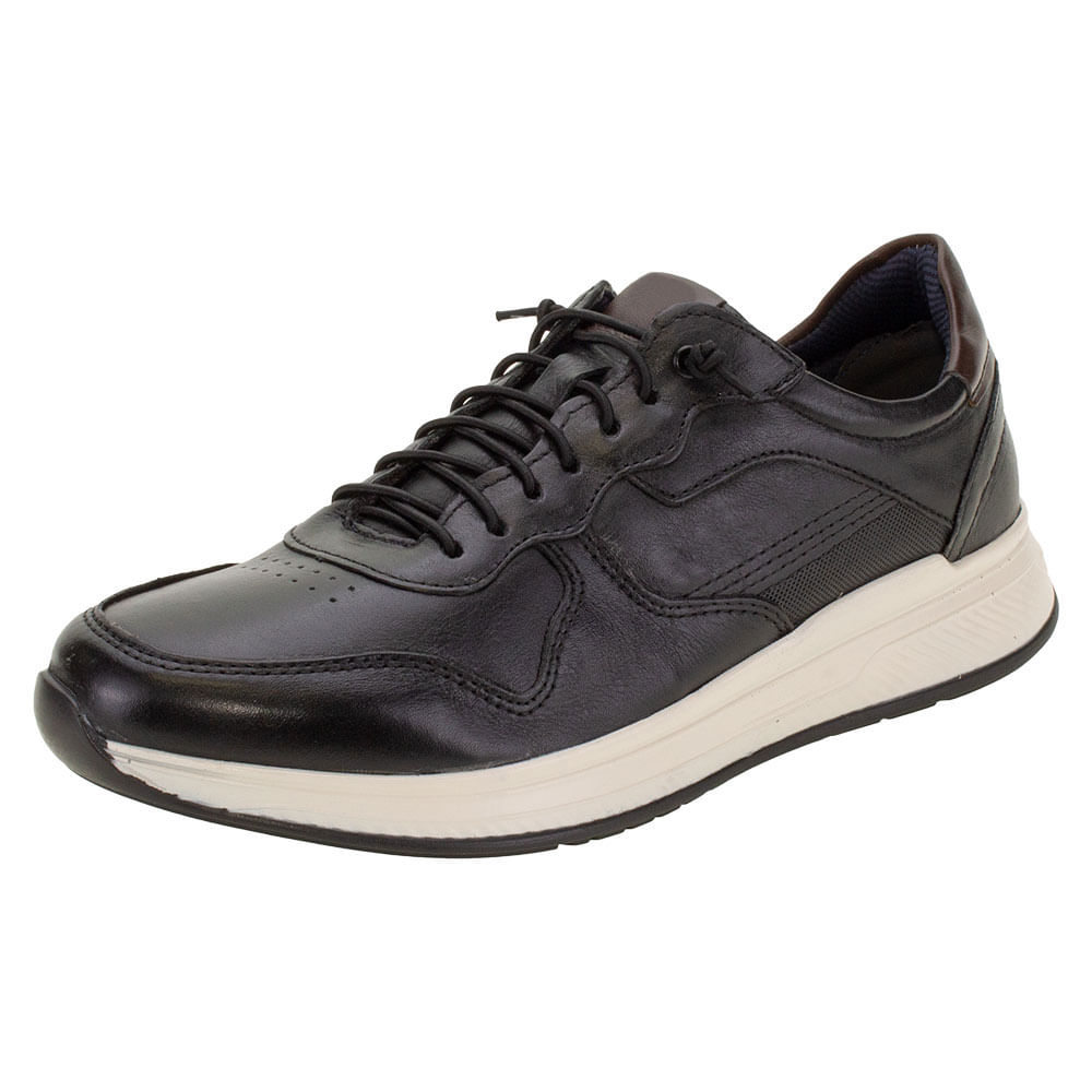 Sapatênis Masculino Journey Extra Soft Preto - 265102 Atacado - Clovis  Atacado