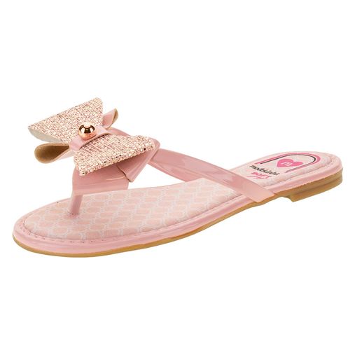 Sandália Infantil Led Baby Branco/Rosa Molekinha - 2730202 Atacado