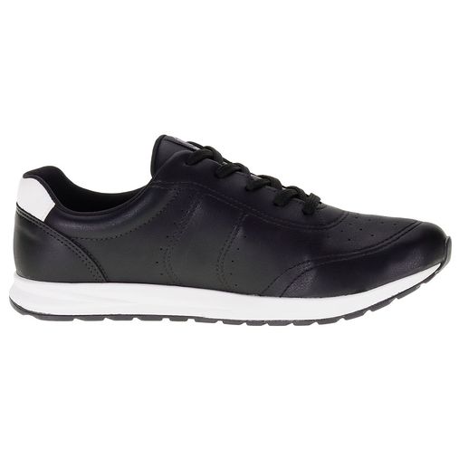 Tênis Feminino Jogging Preto/Branco Via Marte - 229301 Atacado - Clovis  Atacado