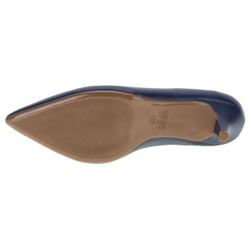 Scarpin Feminino Salto Fino Azul - 1185702 Atacado - Clovis Atacado